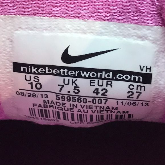 Nike Dual Fusion Lite Run Gray/Pink Running Shoes 599560-007 Women's Size 10 - Picture 10 of 12